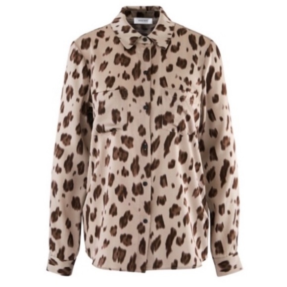 Anine Bing Silk Cheetah set - Picture 1 of 8